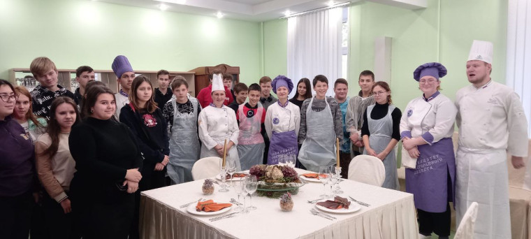 Мастер - класс по профессии "Поварское и кондитерское дело".