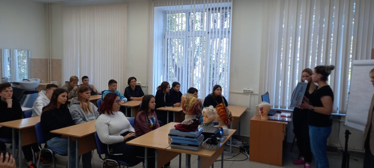 Мастер - класс по профессии "Технология эстетических услуг".