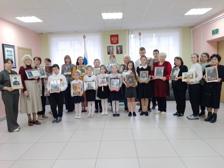 Линейка памяти - Бессмертный полк.